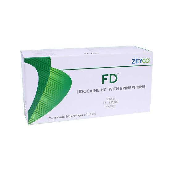 Anestesia FD 2% Zeyco caja C/ 50 pz