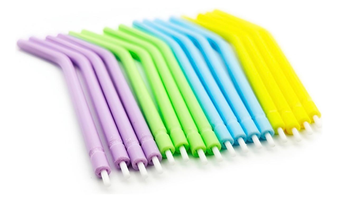 Puntas Desechables Dental Triples Para Jeringa 250 Piezas